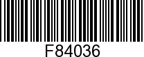 F84036 - BEARING-RED        - Replaced by -819208