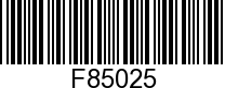 F85025 - PAD                - Replaced by -F89025