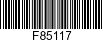 F85117 - BRACKET            - Replaced by -F692117