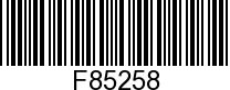 F85258 - INSERT             - Replaced by -816513