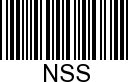 NSS - NOT SOLD SEPARATE 