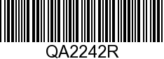 QA2242R - QA3 11X9R          NLA