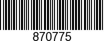 VOL870775 - ->870776         WASHER