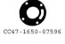 GASKET CC47-1650-07596