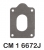 CHRY GSKT,480B STYLE CM-1-6672J