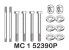 MERC MNTG PKG MC-1-52390P
