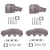 MC-KT-V8744I7D Manifold Kit 7.4L with 7 Degree Risers