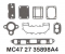 BARMC47-27-35898A4 - GASKET SET