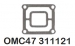 BAROMC47-311121 - Manifold End Cap Gasket