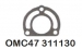 BAROMC47-311130 - End Cap Gasket