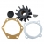 NEOPRENE IMPELLER WITH GASKETS