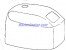 0284764 - COVER AY MOTOR-UPR