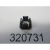 GROMMET CHOKE KNOB 0320731