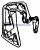 STRN BRKT&C-SCREW 0391956
