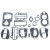 GASKET SET-PWHD 0439082