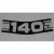 DECAL EXH HSG 140 0908915