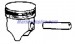 3853476 - PISTON .001 O/S