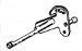 SHAFT-THROTTLE 1395-823632  1