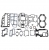 27-820751A 2 - GASKET SET        