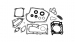 27-8M0101710 - GASKET SET         - Replaced by -8M0152380