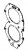 27-95414M - GASKET             - Replaced by 27-95414