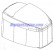 4021-827328T 8 - TOP COWL ASSEMBLY  NLA