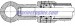 816421A 2 - ROD ASSEMBLY Trim  NLA