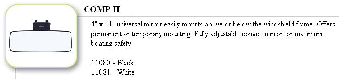 11083 - Mirror, Frame Mount