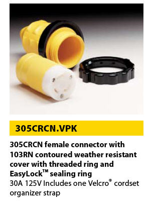 103RN - Cover w/ Threaded Ring for 305CRCN & 205CRCN