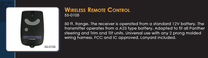 55-0105 - Wireless Remote F/Panther