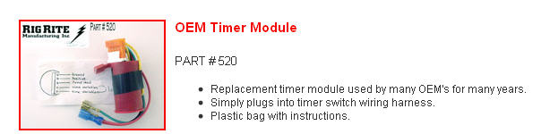 520 - Aerator Timer Module