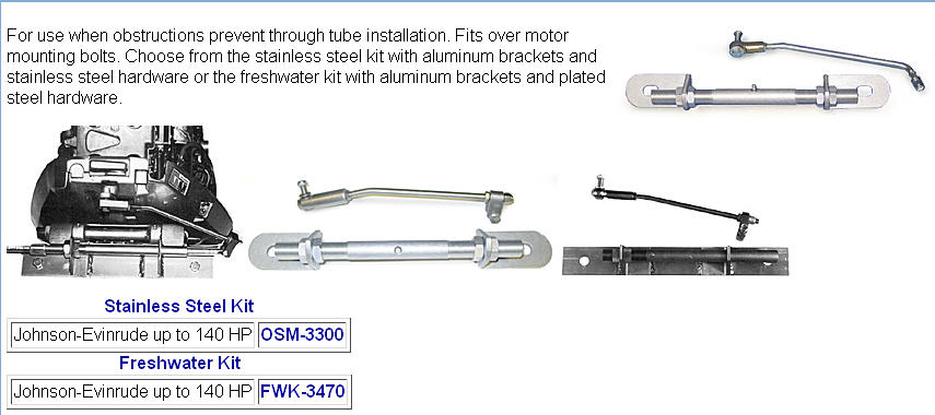 OSM-3300 - Front Mount Steering Bracket
