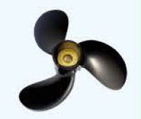 2011-085-09 - Prop Johnson/Evinrude Aluminum 6-8HP 09 Pin Drive 2011-085-09P - Solas Propellers - MarineEngine.com