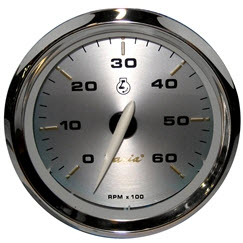 Tachometer, 6K, 4" For Inboard & I/O's 39004 - Faria Marine Instruments Gauges and Compasses - MarineEngine.com