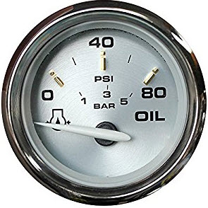 Oil Pressure, 80 PSI 19002 - Faria Marine Instruments Gauges and Compasses - MarineEngine.com