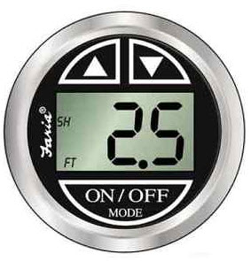 Depth Sounder w/In-Hull Mount Transducer 13751 - Faria Marine Instruments Gauges and Compasses - MarineEngine.com