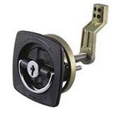 Flush Lock, w/2-Keys 0931DP1BLK - Perko Deck Cabin Hardware - MarineEngine.com