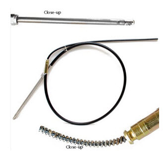 Teleflex Safe-T QC Rotary Steering Cable 12' SSC6212 