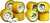 TIE DOWN POLY WOBBLE ROLLER KIT